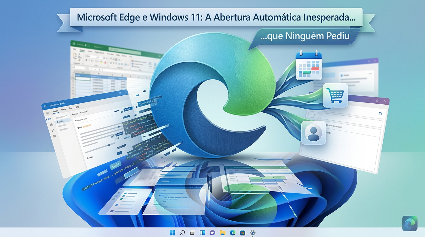 Microsoft Edge e Windows 11: A Abertura Automática Inesperada que Ninguém Pediu